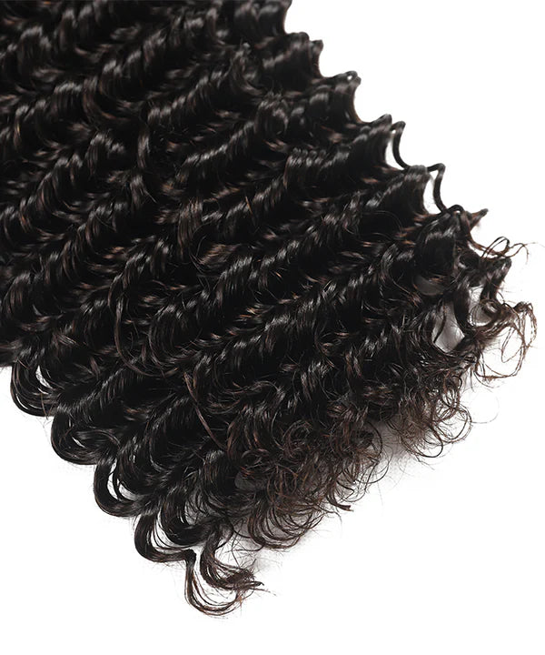 Deep Wave Hair Bundles Deal 100% Human Virgin Hair