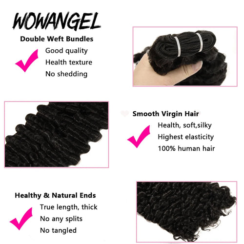 Burmese Curly Bundles Human Hair 1/3/4 PCS 10A Human Hair Bundles 28 30 Inch Brazilian Virgin Hair Extensions Single Bundle