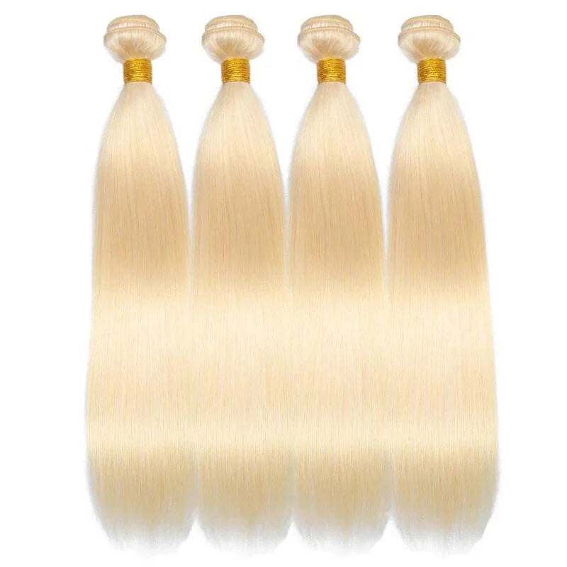 613 Honey Blonde bone Straight Human Hair Bundles
